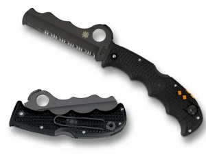 Assist™ FRN Black/Black Blade<Spyderco Clearance