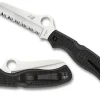 Atlantic Salt™ Black FRN<Spyderco Hot