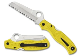 Atlantic Salt™ Yellow FRN<Spyderco Fashion