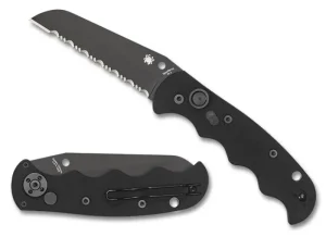 Autonomy™ G-10 Black / Black Blade<Spyderco New