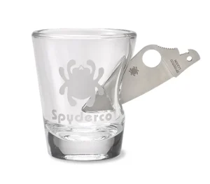 BenShot® Shot Glass with Ladybug® 3 Blade<Spyderco Sale