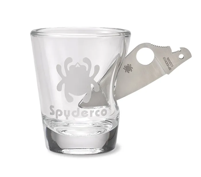 benshot_shot_glass_with_l_0.webp BenShot® Shot Glass with Ladybug® 3 Blade<Spyderco Sale