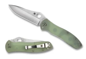 Bradley Folder&trade; 2 Natural G-10 CPM M4 Exclusive<Spyderco Discount