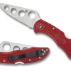 Delica® 4 FRN Red Trainer<Spyderco Discount