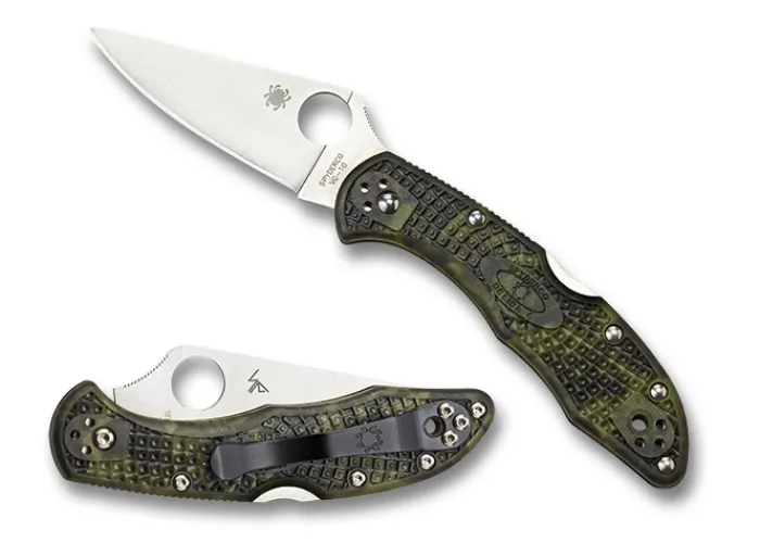 delica__frn_zome_green_0.webp Delica® 4 FRN Zome Green<Spyderco Sale