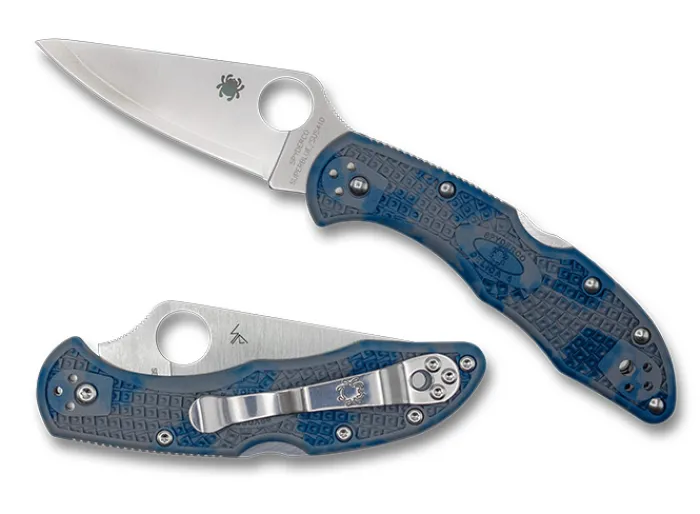 delica__grayblue_zome_sup_0.webp Delica® 4 Gray-Blue Zome Super Blue Sprint Run®<Spyderco Outlet