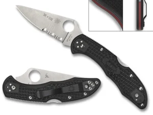 Delica® 4 Lightweight Thin Red Line<Spyderco Hot