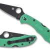 Delica® 4 Mint FRN CPM M4 Black Blade Exclusive<Spyderco Hot