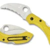 Dragonfly™ 2 Salt® FRN Yellow Hawkbill<Spyderco Clearance