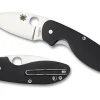 Efficient™ G-10 Black<Spyderco Clearance