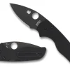Lil' Native® G-10 Black / Black Blade<Spyderco New