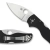 Lil' Native® G-10 Black Mid Back Lock<Spyderco Sale