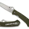 Lum Tanto OD Green G-10 M390 Exclusive<Spyderco Fashion