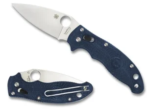 Manix® 2 Lightweight FRCP Dark Blue CPM S110V<Spyderco Fashion