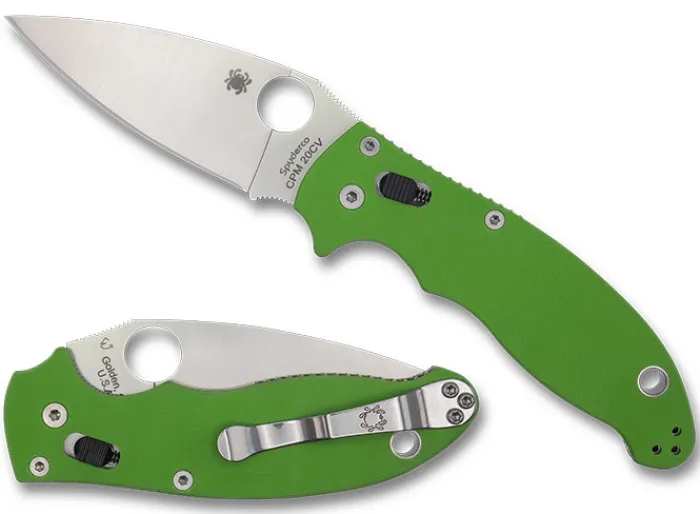 manix__neon_green_g_cpm_c_0.webp Manix® 2 Neon Green G-10 CPM 20CV Exclusive<Spyderco Online