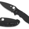 Manix® 2 XL Black G-10/Black Blade<Spyderco Online