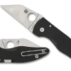MicroJimbo™ Black G-10 PlainEdge<Spyderco Online