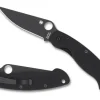 Military™ Model G-10 Black / Black Blade<Spyderco Fashion