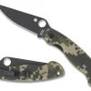 Military™ Model G-10 Camo / Black Blade<Spyderco Discount