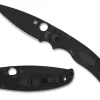 Native Chief™ Black Lightweight Black Blade<Spyderco Outlet