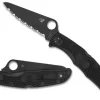 Pacific Salt® 2 Black Blade<Spyderco Hot