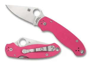 Para® 3 Pink G-10 CPM S45VN Exclusive<Spyderco Clearance