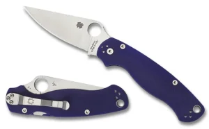 Para Military® 2 G-10 Dark Blue CPM S110V<Spyderco Hot