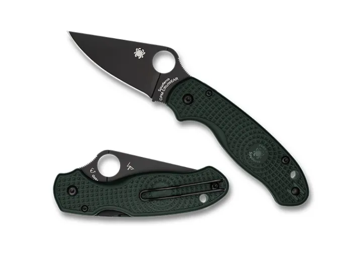parareg__lightweight_deep_0.webp Para® 3 Lightweight Deep Forest Green FRN CPM CRU-WEAR Black Blade Exclusive<Spyderco Best
