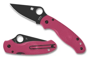 Para&reg; 3 Lightweight Pink Black Blade<Spyderco Clearance