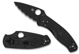 Persistence® Lightweight Black Blade SpyderEdge<Spyderco Discount
