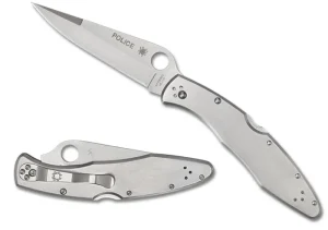 Police Model™ Stainless<Spyderco Hot