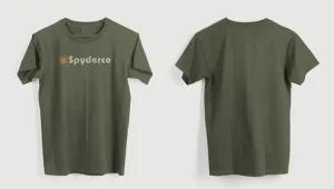 Logo T-Shirt (Military Green)<Spyderco Online