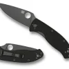 Tenacious® G-10 Black / Black Blade<Spyderco Clearance