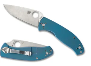 Tenacious&reg; R.I.L. Blue Titanium<Spyderco New