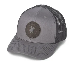 Trucker Hat Charcoal/Black with Patch<Spyderco Sale