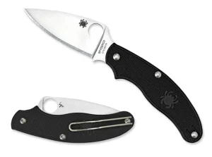UK Penknife™ FRN Black Leaf<Spyderco Discount