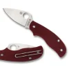 Urban&trade; Red G-10 CPM S90V Exclusive<Spyderco Outlet