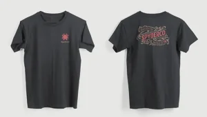Western T-Shirt (Charcoal)<Spyderco Online