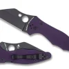 Yojimbo™ 2 Purple G-10 CPM CRU-WEAR Black Blade Exclusive<Spyderco New