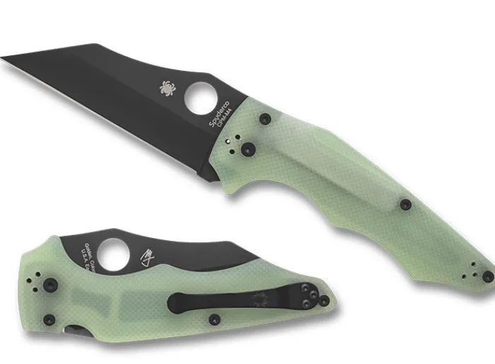 yojumbotrade_natural_g_cp_0.webp YoJumbo™ Natural G-10 CPM M4 Black Blade Exclusive<Spyderco Online